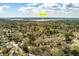 Aerial view of a neighborhood near the Stono River, showcasing the homes' location and proximity to the water at 1235 Sunset Dr, Charleston, SC 29407
