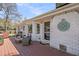 The back deck is perfect for entertaining or relaxing with views of the yard at 1522 N Pinebark Ln, Charleston, SC 29407