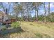 A large backyard perfect for outdoor activities and gardening at 1522 N Pinebark Ln, Charleston, SC 29407