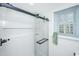 Modern bathroom with glass-enclosed shower and sleek fixtures at 202 Hunt Club Dr, Summerville, SC 29485