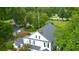 Aerial view of house with backyard garden at 219 Rigby St, Reevesville, SC 29471