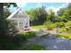 Quaint greenhouse with a classic bench, ideal for gardening and relaxation at 219 Rigby St, Reevesville, SC 29471