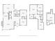 Detailed floor plan of the house, showing the layout of rooms and dimensions at 2224 Shoreline Dr, Johns Island, SC 29455