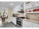 Modern kitchen with stainless steel appliances, granite countertops, and eat-in breakfast area at 2224 Shoreline Dr, Johns Island, SC 29455