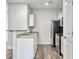 Kitchen featuring granite countertops, stainless steel appliances, and hardwood flooring at 232 Buchanan Cir, Goose Creek, SC 29445