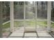 The view from inside a screened in porch on a sunny day at 232 Buchanan Cir, Goose Creek, SC 29445