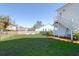 A spacious backyard with newly installed green grass and a privacy fence at 2461 Lieutenant Dozier Dr, Johns Island, SC 29455