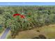 Aerial view of a beautiful home surrounded by lush greenery and a serene marsh on a sunny day at 2515 Cat Tail Pond Rd, Seabrook Island, SC 29455