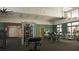 Bright gym featuring treadmills, weights, stationary bikes, and other fitness equipment at 295 Citrus Dr, Summerville, SC 29486