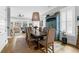 Elegant dining room with views of living area and stylish hutch at 3034 Bell Cv Aly, Johns Island, SC 29455