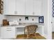 Bright home office with built in desk and cabinets at 3034 Bell Cv Aly, Johns Island, SC 29455