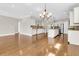 Bright open floor plan with living, dining, and kitchen spaces all in one attractive space at 418 Eastern Isle Ave, Summerville, SC 29486