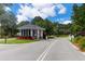 Secured community gate with manicured landscaping and a welcoming atmosphere at 4218 Club Course Dr, North Charleston, SC 29420