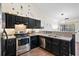 Functional kitchen featuring stainless steel appliances and ample counter space at 5024 Blair Rd, Summerville, SC 29483