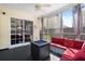Sunroom featuring an outdoor view, firepit, and sliding glass door at 5024 Blair Rd, Summerville, SC 29483