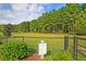 Community dog park with fenced-in area and clear signage for pet owners at 519 Verdi Dr, Summerville, SC 29486