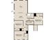 Second floor floor plan featuring a loft, 3 additional bedrooms and 2nd full bath at 615 Cottage Landing Dr, Summerville, SC 29485