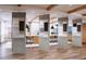 Beautifully designed showroom highlighting interior finish options including cabinets, flooring, and countertops at 657 Cottage Landing Dr, Summerville, SC 29485