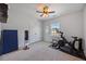 Bedroom with workout equipment, including a bike and weights at 707 Redbud Ln, Summerville, SC 29486