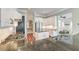 Updated kitchen features granite counters, stainless appliances, and seamless access to other rooms at 724 Hibbens Grant Blvd, Mount Pleasant, SC 29464
