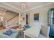Bright office with an area rug, comfortable seating, and wainscoting at 724 Hibbens Grant Blvd, Mount Pleasant, SC 29464