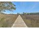 Marsh view with a wooden boardwalk leading into a scenic landscape, providing a natural retreat at 824 Forrest Dr, Charleston, SC 29492