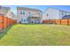 Spacious backyard with well-maintained lawn, screened porch, and privacy fence at 9988 Winged Elm St, Ladson, SC 29456