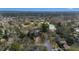 Overhead view of a neighborhood featuring a pool, tennis court, and lush greenery at 100 Lakeview Dr, Summerville, SC 29485