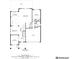 First-floor layout featuring a kitchen, living room, dining area, office, garage, and a veranda at 107 Willett Ln, Summerville, SC 29486