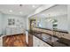 Bright, open kitchen with stainless steel appliances and stylish decor at 108 Rose Ln, Mount Pleasant, SC 29464