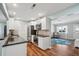 Well-lit kitchen featuring stainless steel appliances and open layout at 108 Rose Ln, Mount Pleasant, SC 29464