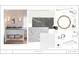 A bathroom concept with a vanity, mosaic floor, gray countertop, and white shower tile at 111 Peninsula Dr, Ravenel, SC 29470