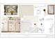 A bathroom featuring vertical shiplap, quartz countertops, gold hardware, and dual sinks at 111 Peninsula Dr, Ravenel, SC 29470
