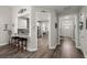 Open-concept living space with hardwood floors offers easy access to kitchen and living areas at 1174 Old Field Dr, Summerville, SC 29483