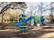 Community playground with slides, climbing structure, and picnic table, great for  at 1309 Belgian Draft Dr, Mount Pleasant, SC 29466