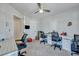 Versatile bonus room featuring work spaces, carpeted floors, and natural light at 131 Swaying Palm Dr, Summerville, SC 29485