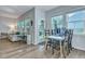 Dining room featuring hardwood floors, great natural light and views at 131 Swaying Palm Dr, Summerville, SC 29485
