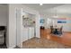 Laundry room with modern washer and dryer, conveniently located near the dining area at 146 Picard Dr, Ladson, SC 29456