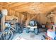 Spacious shed interior, showcasing a two-level layout with ample storage and organization at 146 Picard Dr, Ladson, SC 29456
