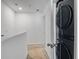Hallway featuring a stackable washer and dryer in an alcove at 158 Spencer Cir, Summerville, SC 29485