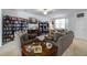 Bright living room with lots of seating and natural light at 158 Spencer Cir, Summerville, SC 29485