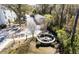 Community fire pit with seating, providing a cozy outdoor gathering spot for residents at 1587 Bluewater Way, Charleston, SC 29414