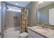Bathroom with tub and shower at 1926 Grimball Rd, Charleston, SC 29412