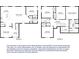 Detailed floor plan showcasing the layout of the two-story home at 1926 Grimball Rd, Charleston, SC 29412