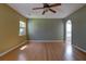 Spacious primary bedroom with wood floors, and an en-suite bathroom at 2612 Morning Dove Ln, Charleston, SC 29414