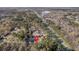 Birds eye view shows the home's location and surrounding neighborhood at 313 Runnymede Ln, Summerville, SC 29485