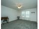 This light bedroom features a ceiling fan and space for a desk at 3596 Walter Drive Dr, Johns Island, SC 29455