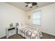 Comfortable bedroom with natural light, a side table, and a cozy bed, perfect for relaxation at 425 Verbena Ave, Summerville, SC 29483