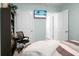 Bedroom view with desk, chair and shelving at 436 Blue Elderberry, Moncks Corner, SC 29461