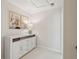 Hallway with white dresser and decorative art at 467 Nelliefield Trl, Wando, SC 29492